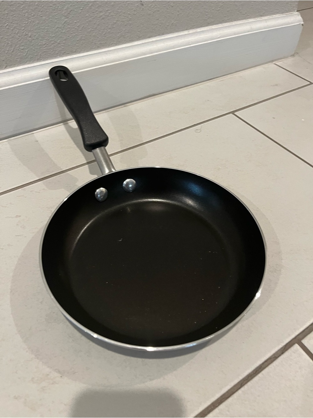 Nonstick Black Frying Pan with Stay-Cool Handle - Home Kitchen